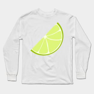 Lime Wedge Long Sleeve T-Shirt